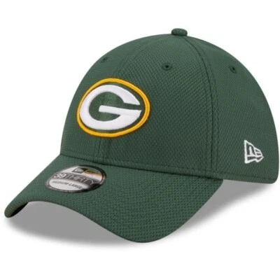 Green Bay Packers Cap NFL New Era 39thirty Kappe L / XL Stretch / Flex