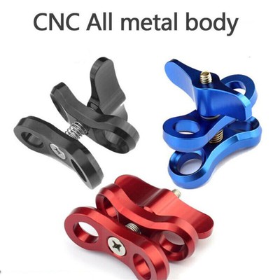 Durable Aluminiumlegierung Tauchen Lichter Kugelgelenk Arm Clamp