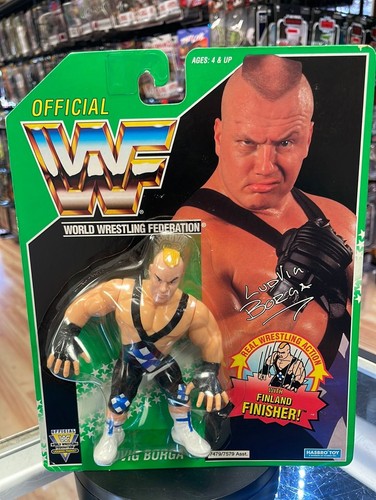 Ludvig Borga Series 11 Yellow (WWE WWF, Vintage Ha...