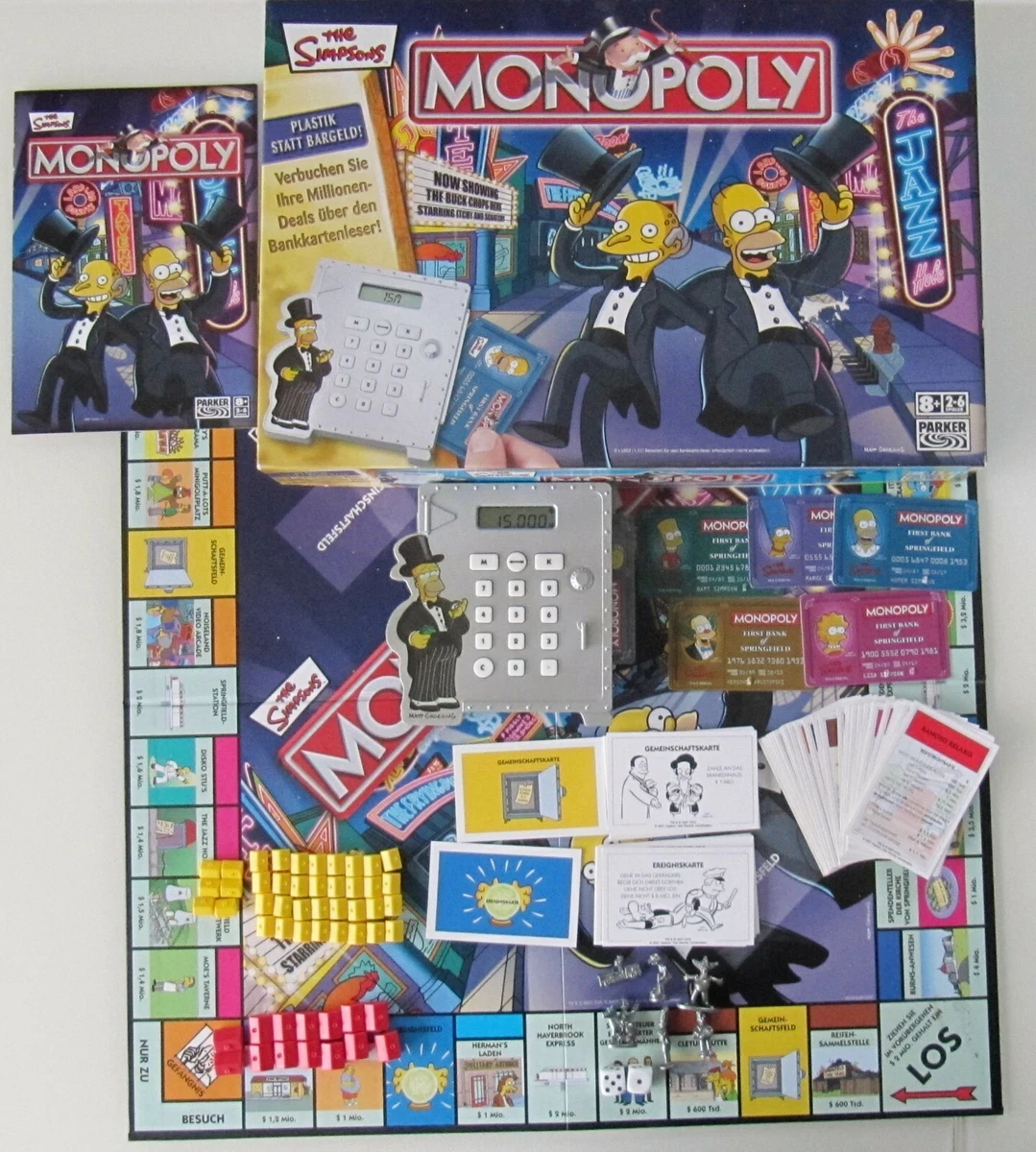 Monopoly Les Simpson 2003 Par Parker/Hasbro (sans Pion Chien) - Jeu De Société
