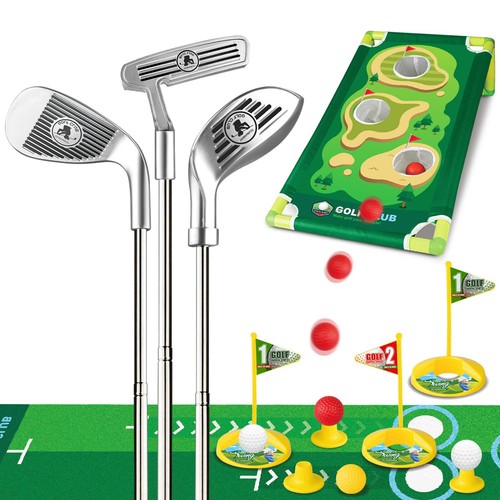 Toddler Golf Set for 3 4 5 6 Years Old Boys Girls, Retractable Kids