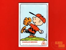 Dolly Madison Peanuts baseball card art 2x3" fridge magnet Charlie Brown