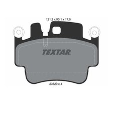 Textar 2332902 Bremsbelagsatz Scheibenbremse Vorne für Porsche 911 911 Targa