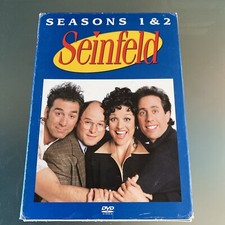 Seinfeld Season 1 &2 DVD Set (4 Discs) VERY GOOD   Fast 🚚