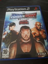 Jeu WWE SmackDown Vs Raw 2008 PS2 - Édition Platinum FR PAL Complète - Occasion état Correct