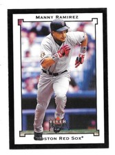 D 2002 Fleer Premium Baseball Manny Ramirez Red Sox #50 NRMT