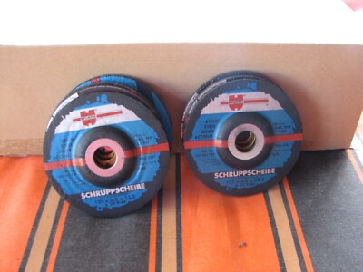 7 Scruppschleifscheiben Wurth 125x6x22,2mm