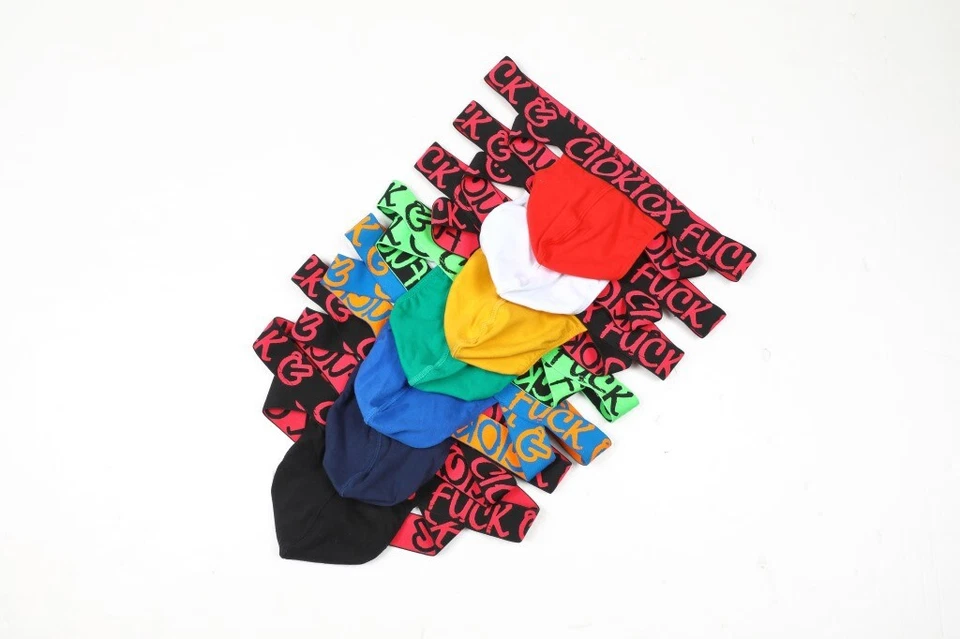 Correa deportiva sin espalda con tanga para hombre lencería cintura baja para hombre bikini bolsa en U pantalones cortos Foto 4 de 4