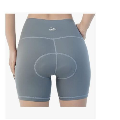 Durafit Womens 3D Padded Bike Shorts- Spinning & Bicycle Riding - UPF 50+(M)