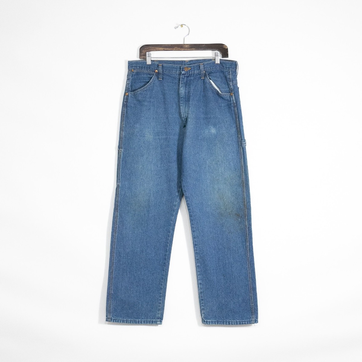 Vintage Wrangler Big Ben Carpenter Jeans 30x30 - Distressed Medium