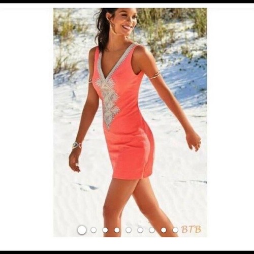 Lilly Pulitzer Junie Coral Reef Neon 