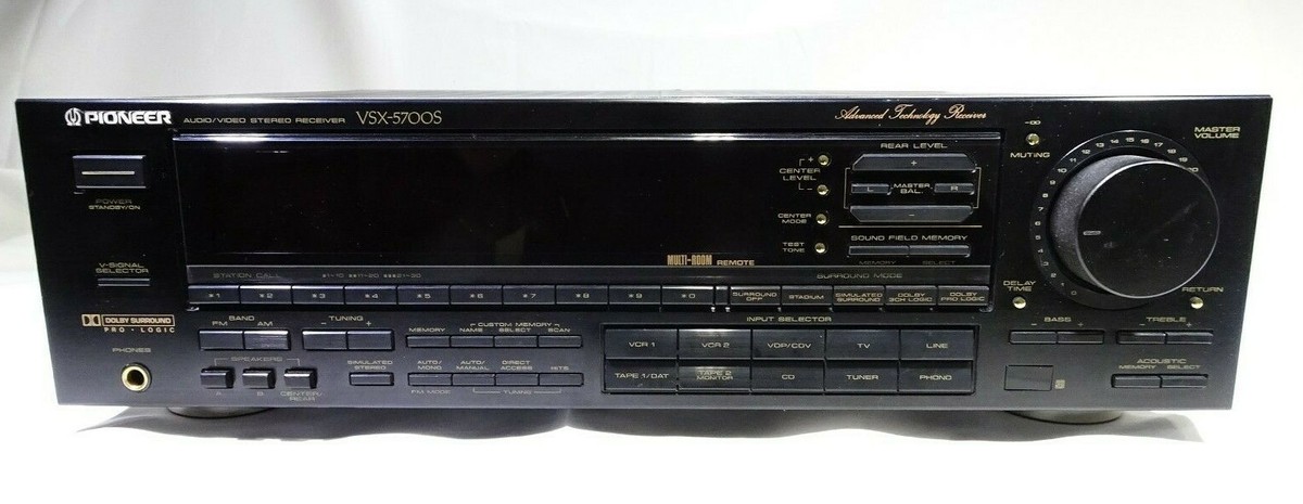 Pioneer vsx-5700s オーディオ/ビデオ受信機 Pioneer Vsx-5700s A/v Stereo Surround Receiver Great Working
