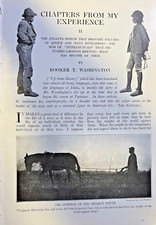 1910 Booker T. Washington Chapters From My Experience Part 2 illustrated