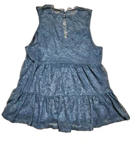 💥 Torrid Size 00 (SZ 10 US) Emerald High Neck Fit & Flow Gorgeous Top Lace EUC