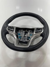 Fits 21 22 23 FORD EXPLORER XLT Heated Steering Driver Wheel Black Leather OEM