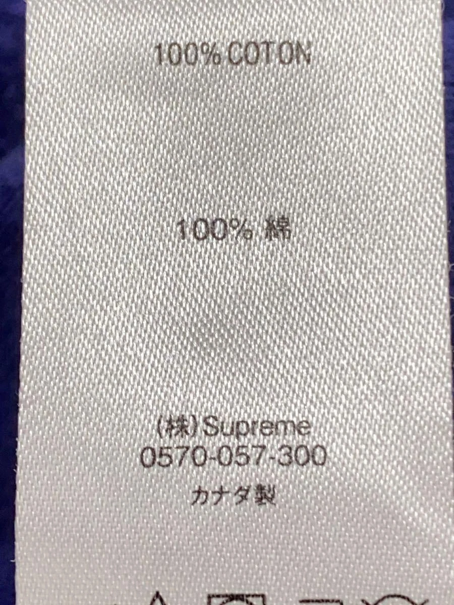 Felpa Supreme con cappuccio seta viola S usata