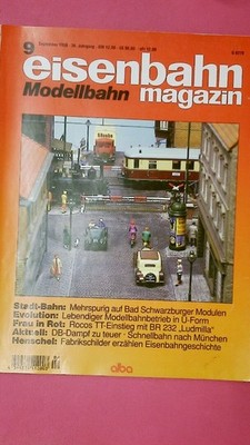 237835 EISENBAHN MODELLBAHN MAGAZIN NR. 9 SEPTEMBER 1998 / 36. JAHRGANG