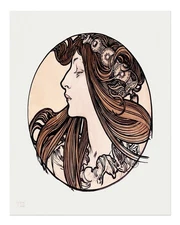 Art Nouveau Wall Art Poster - Elegant Vintage Illustration Home Decor