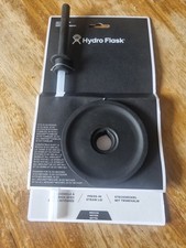 Hydroflask Medium Press-In Straw Lid Black/Medium