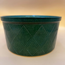 Vintage Sondgen West Germany Ceramic Green Christmas Tree Stand or Planter