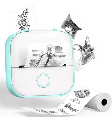 Phomemo Sticker Printer- T02 Print Pods Mini Sticker Printer Children's Day Gift