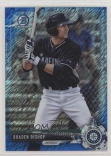 2017 Bowman Chrome Prospects Blue Shimmer Refractor /150 Braden Bishop y0i