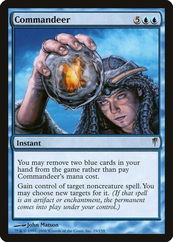 Commandeer MTG Coldsnap Excellent to Near Mint 4RCards