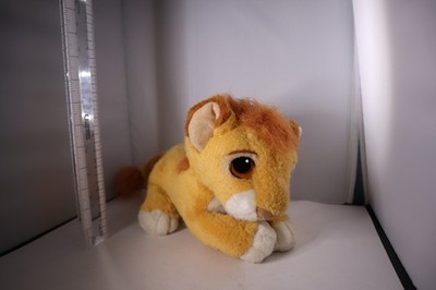 1994 DISNEY LION KING GROWING UP SIMBA MANE CHANGING MUFASA STUFFED ANIMAL PLUSH