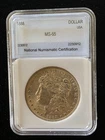1888 Uncirculated Morgan Silver Dollar