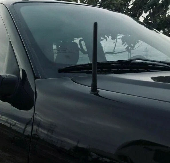 Короткая черная антенна 6 3/4 дюйма мачта силовое радио AM/FM для Ford Expedition 1997-1999 - Изображение 3 из 4