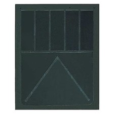 Buyers Products B30spp Mud Flaps, 30 In X 24 In, Rubber, Black, 1 Pr