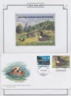 XE67333 New Zealand 2004 game bird habitat Duck Stamp FDC used/MNH