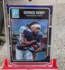 Panini 2016 Donruss Optic Rated Rookie Derrick Henry Purple #165 Titans Football