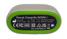 Phonak ChargerGo RIC SPHERE Infinio. With Power Cord Wall Adaptor. New In Box.