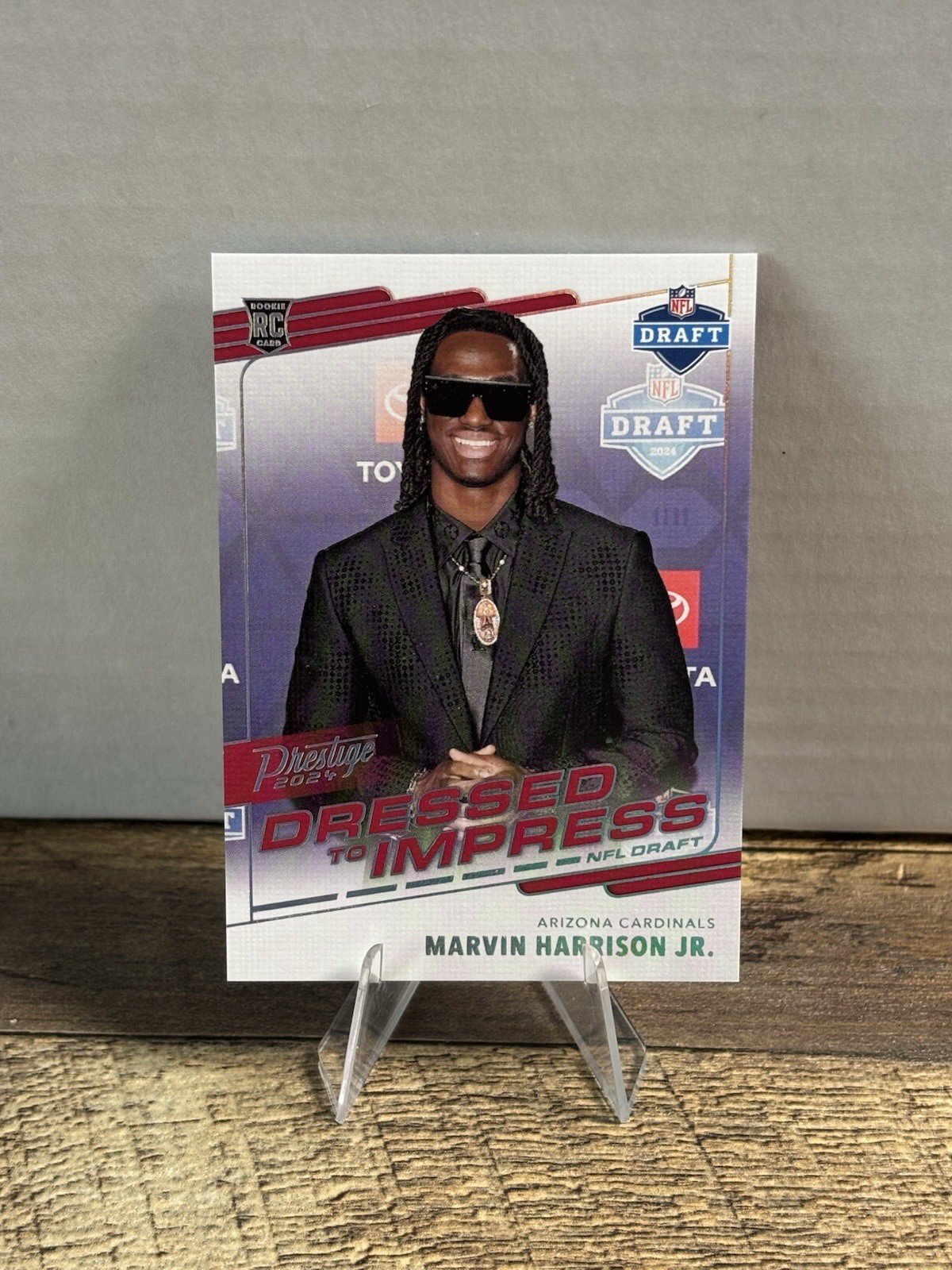 Marvin Harrison Jr. Panini Prestige Dressed to Impress NFL Draft #DTIMHJ Base