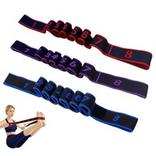 3Pcs Fitness Resistance Bands, Numbered Resistance Bands for Glutes  Yoga, 8...