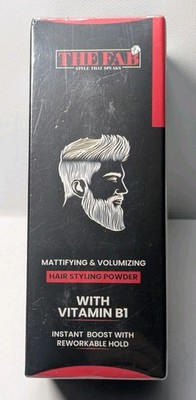 The Fab Hair Styling Powder Matte Volume Boost Vitamin B1 Men Women