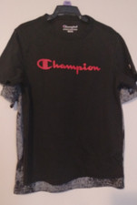 2 xChampion Boy's Athleticticwear Short Sleeve Logo T-Shirt Size 5/6