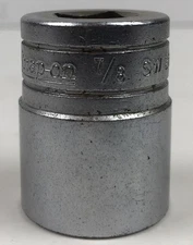 Snap-on Tools SW281  7/8" SAE   Socket 1/2" Drive 12 Pt USA