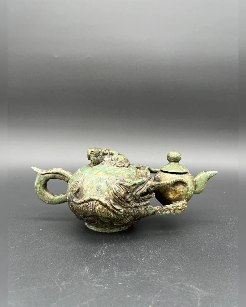 翡翠中国风茶壶| eBay