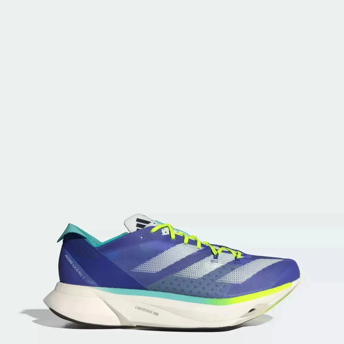 adidas gazelle silver green womens Mens Adistar Control 5 Lace Up Sneakers Silver, White 8.5 Casual main image 0