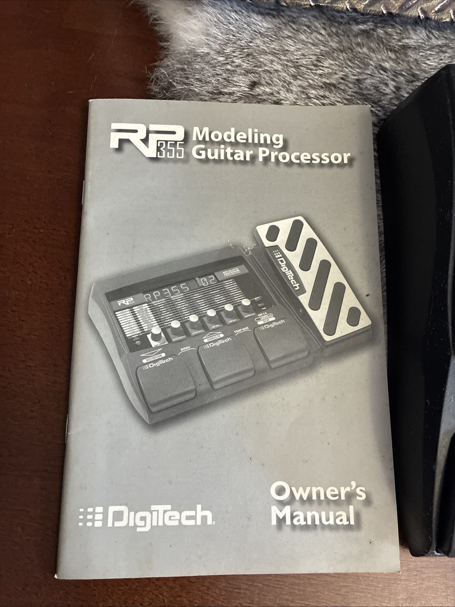 DigiTech RP355 Multi-Effects Guitar Effect Pedal for sale online