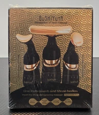 Gushiyuta Electric Face, Eye & Neck Massager 3-in-1 w/ Interchangeable Heads