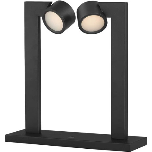 ET2 Contemporary Lighting E30523-BK Embrace Desk Lamp Black - Picture 1 of 4