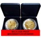 €2 EURO MALT 2026 - DOG + VALLET PAIR 2 PROOF COINS