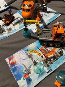 LEGO CITY Huge Lot of Arctic sets 60036, 60035, 60034, 60033, 60032 Not Complete