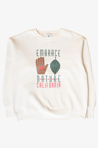 Vintage Embrace Nature California Sweatshirt (1990s)