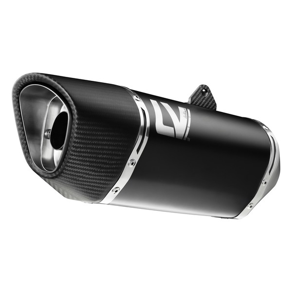 EndschalldäMpfer LeoVince LV-14 R Schwarz Mit Zulassung FüR Honda X-ADV 750-image