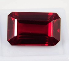 Certified 40 Ct Natural BURMA Pigeon Blood Red Ruby Unheated Loose Gemstone