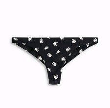 VIX by Paula Hermanny Low Rise Sally Basic Cheeky Bikini Bottoms Size S UK 8
